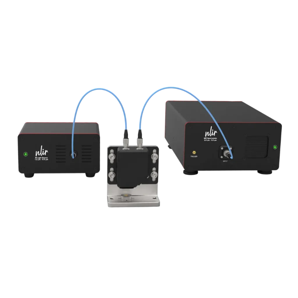 NLIR Reflection Measurement System with PRECISION Interface and MIDWAVE Spectrometer
