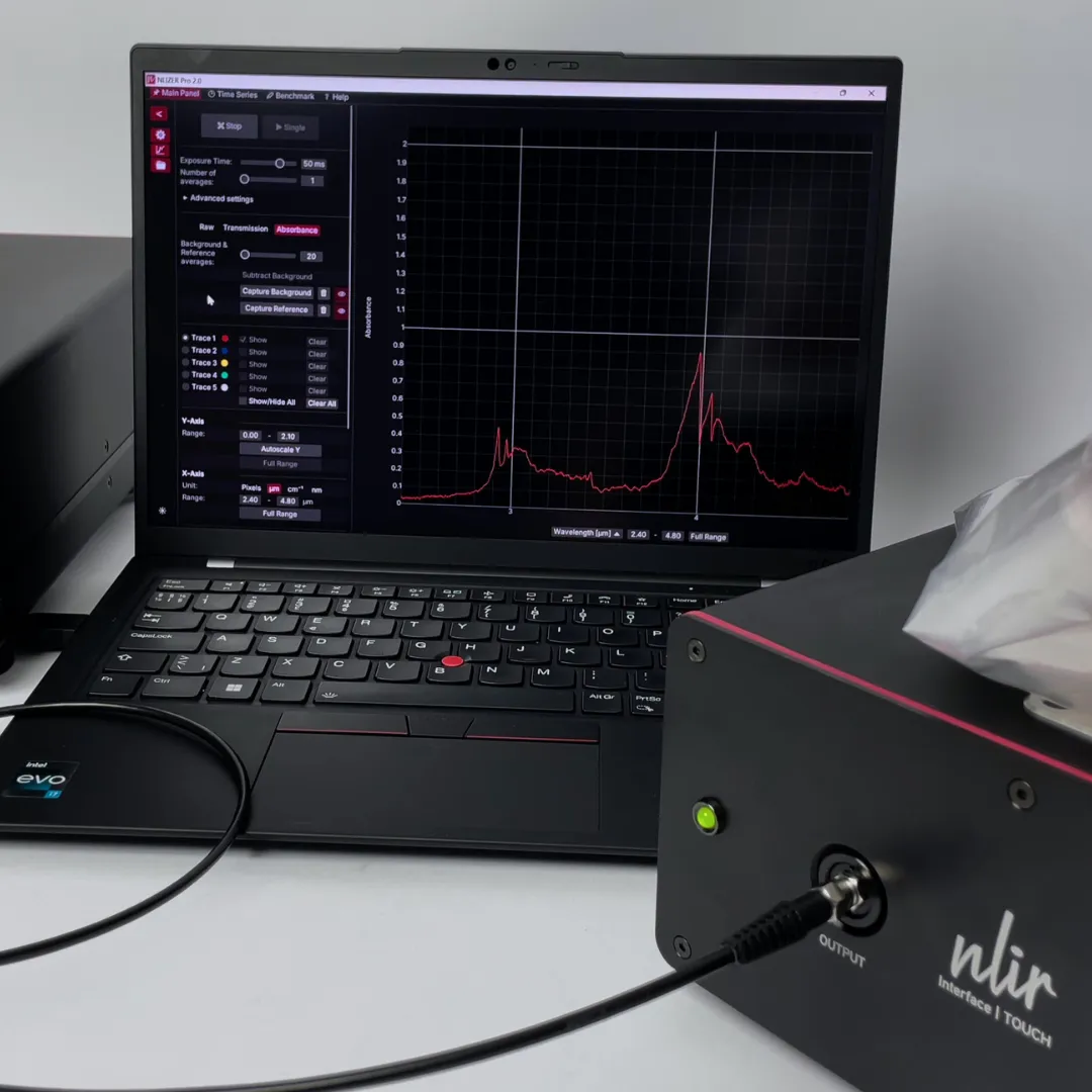 Plastic Identification with NLIR mid-infrared sensing devices