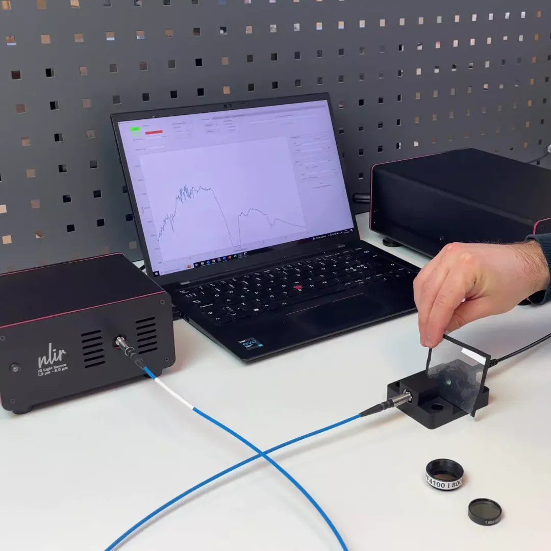 Thin film characterization with NLIR TRANSMISSION Interface